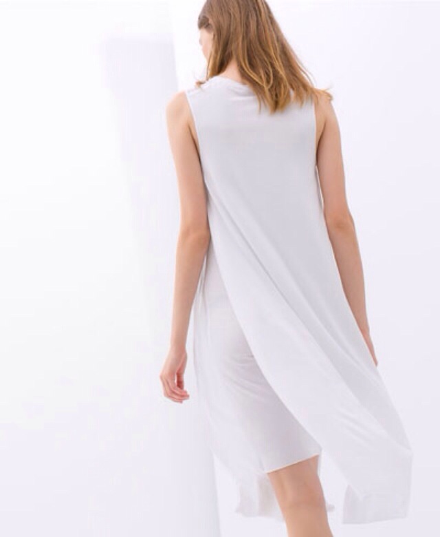ZARA White Layered Dress – Summer Love 